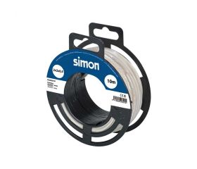 CABLE TELEFÓNICO H05VV-F 4x0,5MM² 10 METROS MARFIL Simon