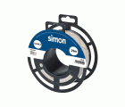 CABLE TELEFÓNICO H05VV-F 4x0,5MM² 25 METROS MARFIL Simon
