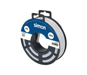 CABLE COAXIAL ANTEX 19 25 METROS BLANCO Simon