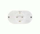 ADAPTADOR DOBLE FRONTAL 16A 250V BLANCO Simon