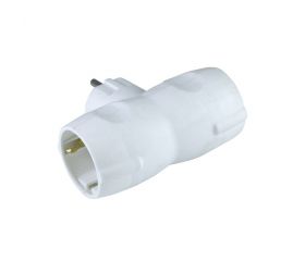 ADAPTADOR DOBLE LATERAL 16A 250V BLANCO Simon