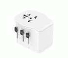 ADAPTADOR DE VIAJE UNIVERSAL 2 USB C + 1 USB A 20W SIMON