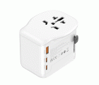 ADAPTADOR DE VIAJE UNIVERSAL 2 USB C + 1 USB A 20W SIMON