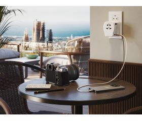 ADAPTADOR DE VIAJE UNIVERSAL 2 USB C + 1 USB A 65W SIMON