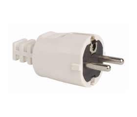 CLAVIJA DE PVC 16A 250V BLANCA SIMON BRICO