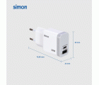 CARGADOR  POWER DELIVERY USB C USB A 20,0W MAX. SIMON