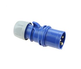 CLAVIJA INDUSTRIAL 2P+T 16A 230V AZUL IP44 Simon Brico