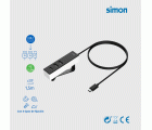 ADAPTADOR 3 USB A CON FIJACIÓN  SIMON