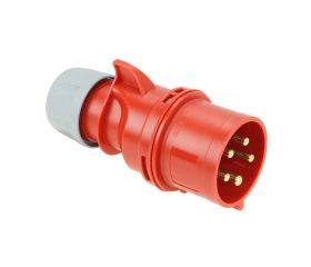 CLAVIJA INDUSTRIAL 3P+N+T 32A 400V ROJA IP44 Simon Brico