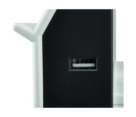 ADAPTADOR USB A + CARGA INALÁMBRICA +  1 TOMA 16A 250V SIMON