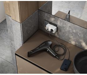 ADAPTADOR GIRATORIO 180 GRADOS PLUG III 1 TOMA + USB A + USB C 30W