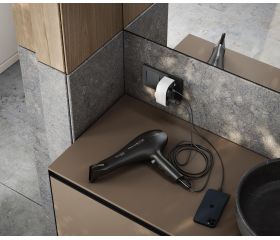 ADAPTADOR GIRATORIO 180 GRADOS PLUG III 1 TOMA + USB A + USB C 30W