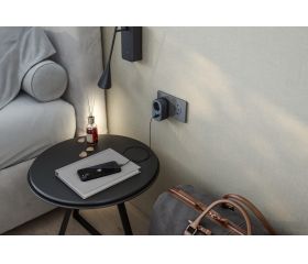 ADAPTADOR COMBI 30W USB A + C + 1 TOMA 16A 250V SIMON