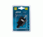CLAVIJA DE GOMA 16A 230V NEGRA Simon Brico