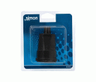 BASE MÓVIL DE PVC 16A 250V NEGRA Simon Brico