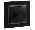 RJ45 CAT.5e NEGRO SIMON 10