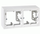 CAJA DOBLE DE SUPERFICIE BLANCO SIMON 10