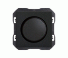 Interruptor regulable 230 V~ de corte de fase 2 hilos negro mate Simon 270