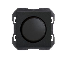 Interruptor regulable 230 V~ de corte de fase 2 hilos negro mate Simon 270