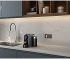 Base de enchufe schuko clean modular 16A 250 V~ con sistema de embornamiento a tornillo negro mate Simon 270