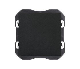 Tapa ciega negro mate Simon 270
