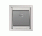 Marco para cajas de empotrar de 1 elemento blanco Simon Aqua