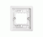 Marco para cajas de empotrar de 1 elemento blanco Simon Aqua