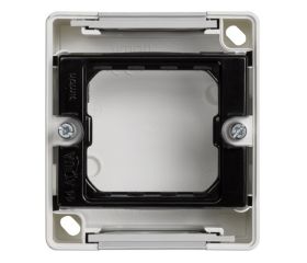 Caja de superficie estanca para 1 elemento blanca Simon Aqua