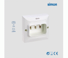 BASE ENCHUFE SCHUKO PARA COCINAS 2P+TT 25A 250V BLANCO Simon