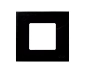 Funda intercambiable para marco 1 elemento negro Simon 27 Play