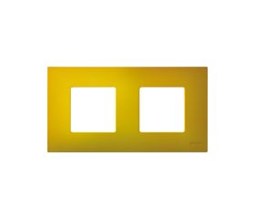 Funda intercambiable para marco 2 elementos amarillo artic Simon 27 Play