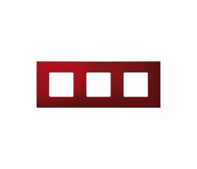 Funda intercambiable para marco 3 elementos rojo artic Simon 27 Play