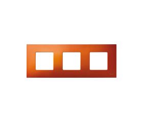 Funda intercambiable para marco 3 elementos naranja artic Simon 27 Play