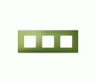 Funda intercambiable para marco 3 elementos verde artic Simon 27 Play