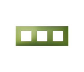 Funda intercambiable para marco 3 elementos verde artic Simon 27 Play
