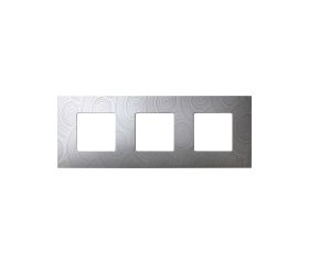 Funda intercambiable para marco 3 elementos gris helios Simon 27 Play