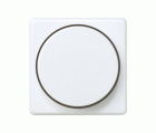 Placa para los mecanismos electrónicos giratorios blanco Simon 27 Play