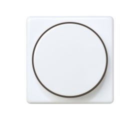 Placa para los mecanismos electrónicos giratorios blanco Simon 27 Play