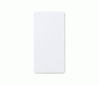 Conmutador 10 AX 250V~ de medio elemento con sistema de embornamiento rápido blanco Simon 27 Play