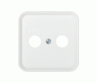 Placa para tomas inductivas de R-TV blanco Simon 31