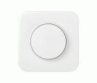Placa para los mecanismos electrónicos giratorios blanco Simon 31