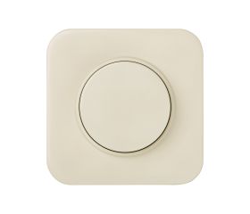 Placa para los mecanismos electrónicos giratorios marfil Simon 31