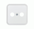TOMA R-TV+SAT INTERMEDIA NO MODULAR BLANCO