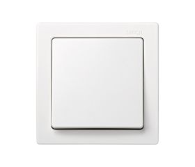 Conmutador monobloc 10 AX 250V~ con sistema de embornamiento a tornillo blanco Simon 73 Loft