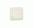 Conmutador monobloc 10 AX 250V~ con sistema de embornamiento a tornillo blanco Simon 73 Loft