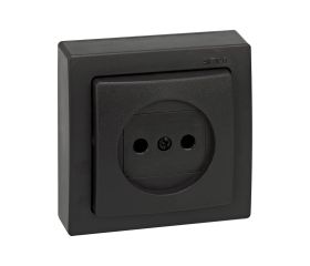 Base de enchufe bipolar 16 A 250V~ con sistema de embornamiento a tornillo Simon 73