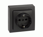 Base de enchufe schuko 16 A 250V~ con sistema de embornamiento a tornillo Simon 73