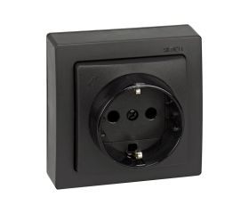 Base de enchufe schuko 16 A 250V~ con sistema de embornamiento a tornillo Simon 73