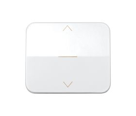 Tecla individual para mecanismo de persianas con 3 posiciones ( subida, bajada y paro) blanco Simon 75