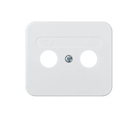 Placa para tomas inductivas de R-TV blanco Simon 75
